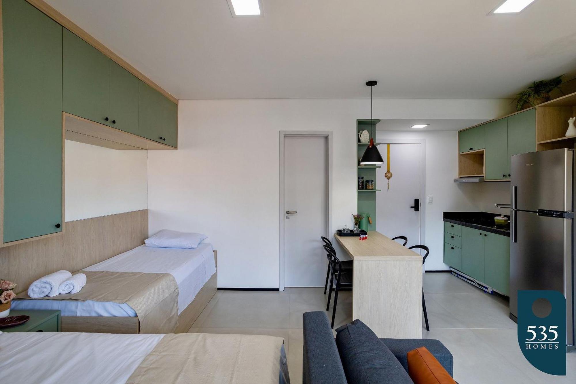 Estudio Exclusivo: Conforto E Estilo Em Apartamento