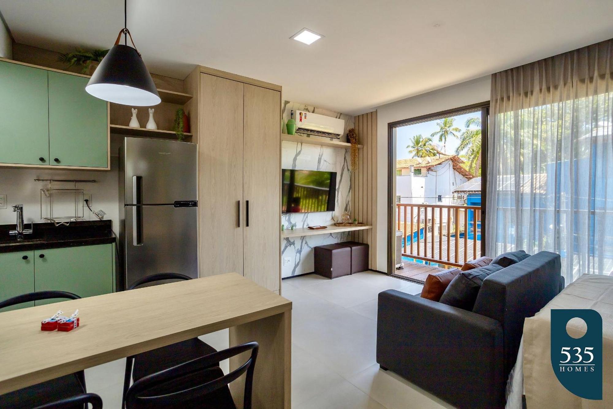 Apartamento Estudio Exclusivo: Conforto E Estilo Em *